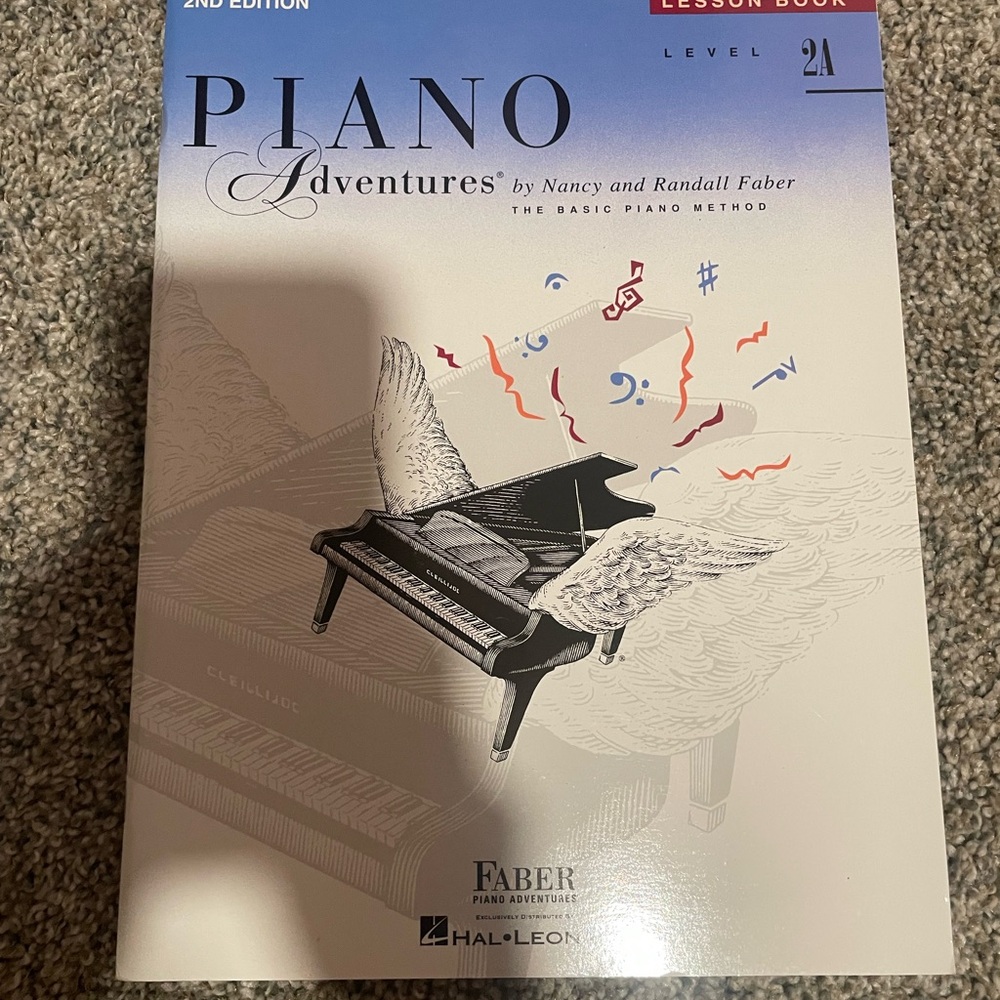 Piano Adventures Lesson Book 2A lesson and performance book